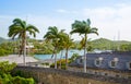 Antigua, Caribbean islands: English harbour international preserve area, historical buildings of Nelson`s time