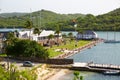 Antigua, Caribbean islands: English harbour international preserve area, historical buildings of Nelson`s time