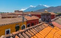 Antigua City and Fuego Volcano, Guatemala