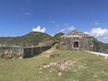 Antigua Coastline, Fort Berkeley, Guard House and Cannon Ports