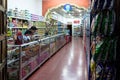 Interior of a typical grocery store in the city center of Antigua Guatemala