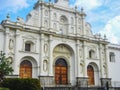 Antigua guatemala san francisco el grande church Royalty Free Stock Photo