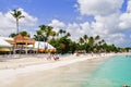 Antigua - Sandals Dickenson Bay Beachfront Royalty Free Stock Photo