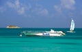 Antigua - Sandals Resort Boating Adventures Royalty Free Stock Photo