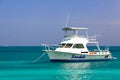 Antigua - Sandals Resort Dive and Fishing Boat Royalty Free Stock Photo
