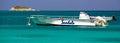 Antigua - Sandals Resort Power Boats Royalty Free Stock Photo