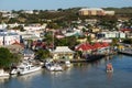 Antigua, St John`s, the Caribbean Royalty Free Stock Photo