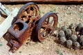 Antigue Iron Wagon Hitch Royalty Free Stock Photo