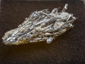 Antimonite crystals Royalty Free Stock Photo