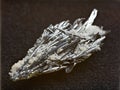 Antimonite crystals Royalty Free Stock Photo