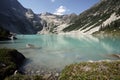 Antimony Lake in British Columbia, Canada. Royalty Free Stock Photo
