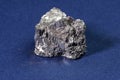 Antimony semimetal, chemical experiments with antimony Royalty Free Stock Photo