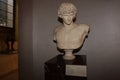 Antinous of Ecouen statue at Louvre museum in Paris