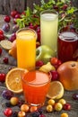 Antioxidant juices Royalty Free Stock Photo