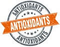 antioxidants stamp Royalty Free Stock Photo