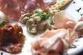 Antipasti plate