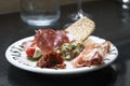 Antipasti plate