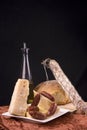 Antipasto Dinner Selection Royalty Free Stock Photo