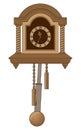Antiquarian clock Royalty Free Stock Photo