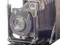 Antiquarian harmonious camera Royalty Free Stock Photo