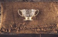 Antiquary award cup Royalty Free Stock Photo