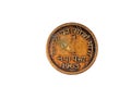 Antique 1 paisa coin Royalty Free Stock Photo