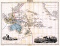 Antique 1870 Map of Austalia