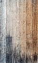 Antique aged shabby red oak wood plate, partially painted and with some black patina, texture or background Royalty Free Stock Photo