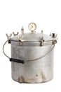 Antique Aluminum Pressure Cooker / Pressure Canner