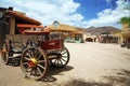 Antique american cart Royalty Free Stock Photo