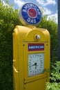 Antique American Gas pump in rural Virginia