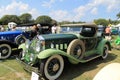 Antique american sporty car Royalty Free Stock Photo