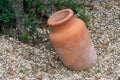 Antique Amphora in the garden Royalty Free Stock Photo