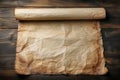 Antique appeal Old parchment paper evokes historical significance Royalty Free Stock Photo