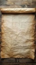 Antique appeal Old parchment paper evokes historical significance Royalty Free Stock Photo