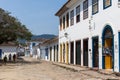 Antique architecture and street in the city of Paraty - RJ