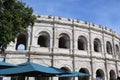 The old Arena of the city of Nimes Royalty Free Stock Photo