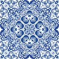 Antique azulejo tiles patchwork