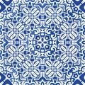 Antique azulejo tiles patchwork