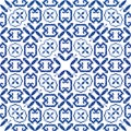 Antique azulejo tiles patchwork