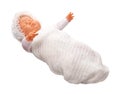 Antique Baby Doll isolated Royalty Free Stock Photo