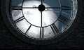 Antique Backlit Clock And Moon