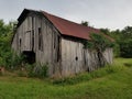 Antique Barn with copper roof Royalty Free Stock Photo