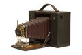 19th Century Antique Bellows Camera Royalty Free Stock Photo
