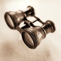 Antique binocular 3 Royalty Free Stock Photo