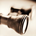 Antique binocular Royalty Free Stock Photo