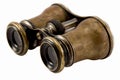 Antique binoculars Royalty Free Stock Photo