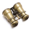 Antique binoculars Royalty Free Stock Photo