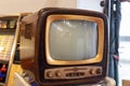 Antique Black and White TV set with Cathode Ray Tube