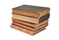 Antique book stack Royalty Free Stock Photo